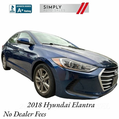 2018 Hyundai Elantra SEL FWD