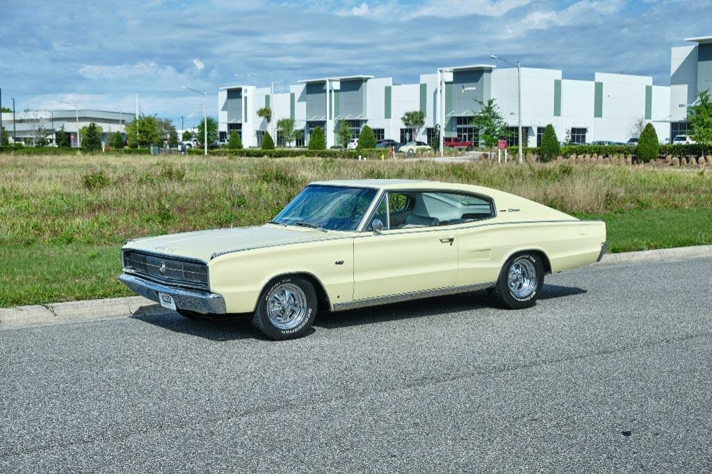 Yellow 1967 Dodge Charger, Image 0