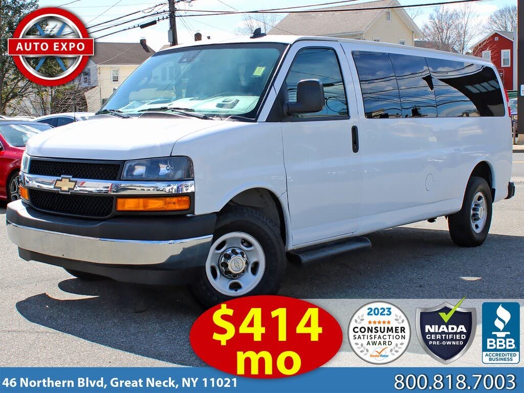 SORRY ABOUT WIND 2015 Chevy 3500 Express 15 Passenger Van For Sale ...