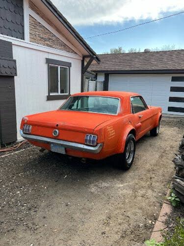 Orange 1965 Ford Mustang, Image 0