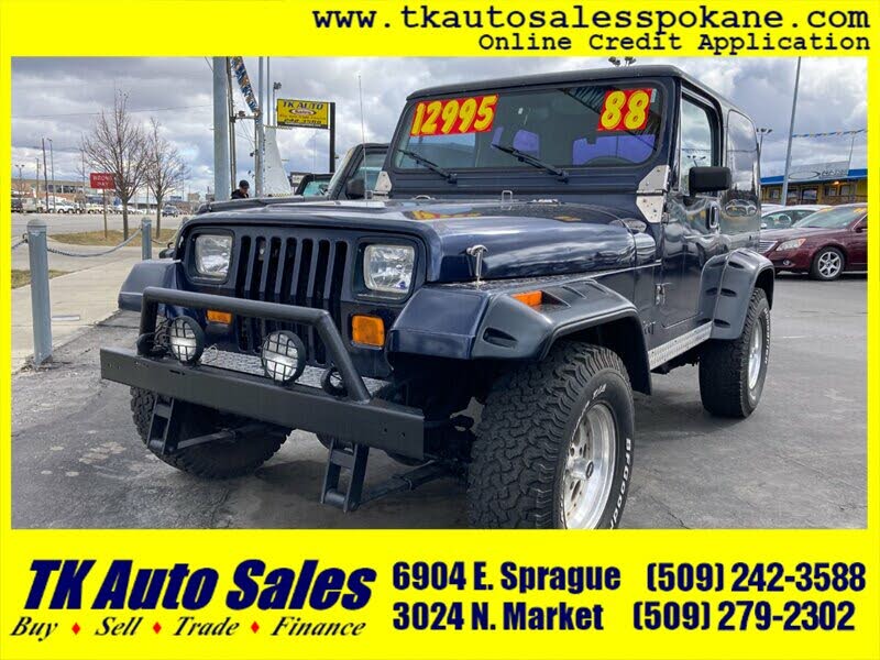 50 Best 1988 Jeep Wrangler for Sale, Savings from $16,110