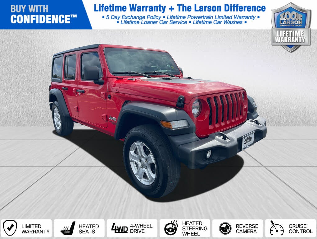 Used Red Jeep Wrangler for Sale - CarGurus