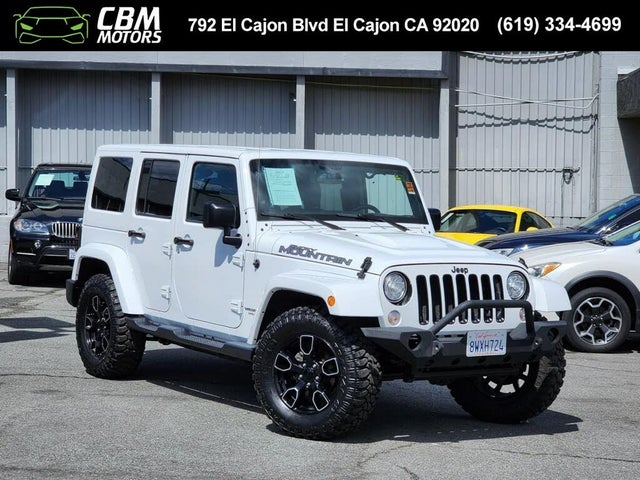 Used 2017 Jeep Wrangler Smoky Mountain 4WD for Sale (with Photos) - CarGurus