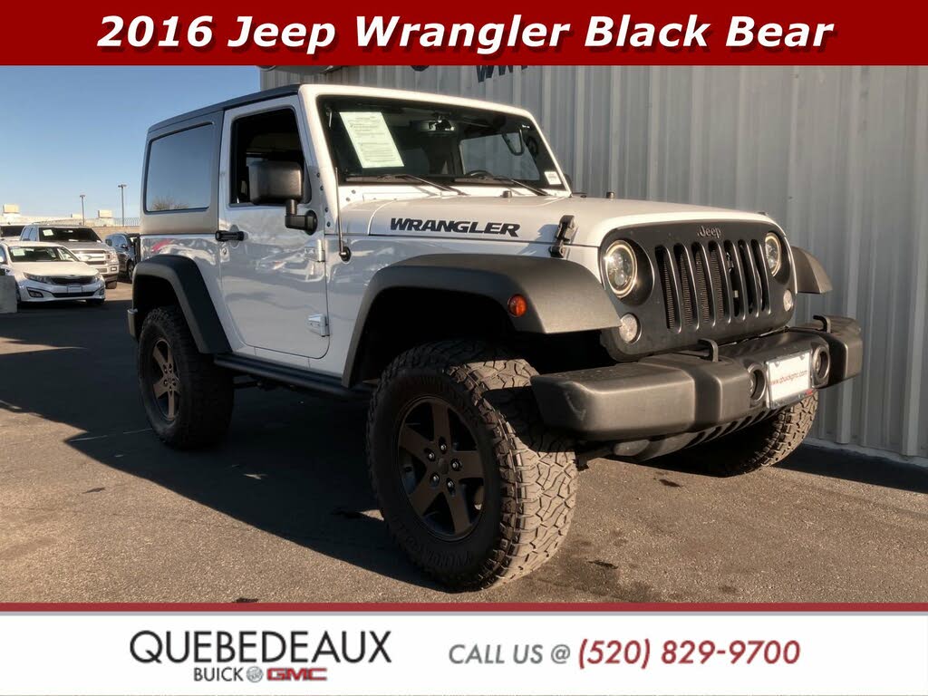 Used 2016 Jeep Wrangler Black Bear 4WD for Sale (with Photos) - CarGurus