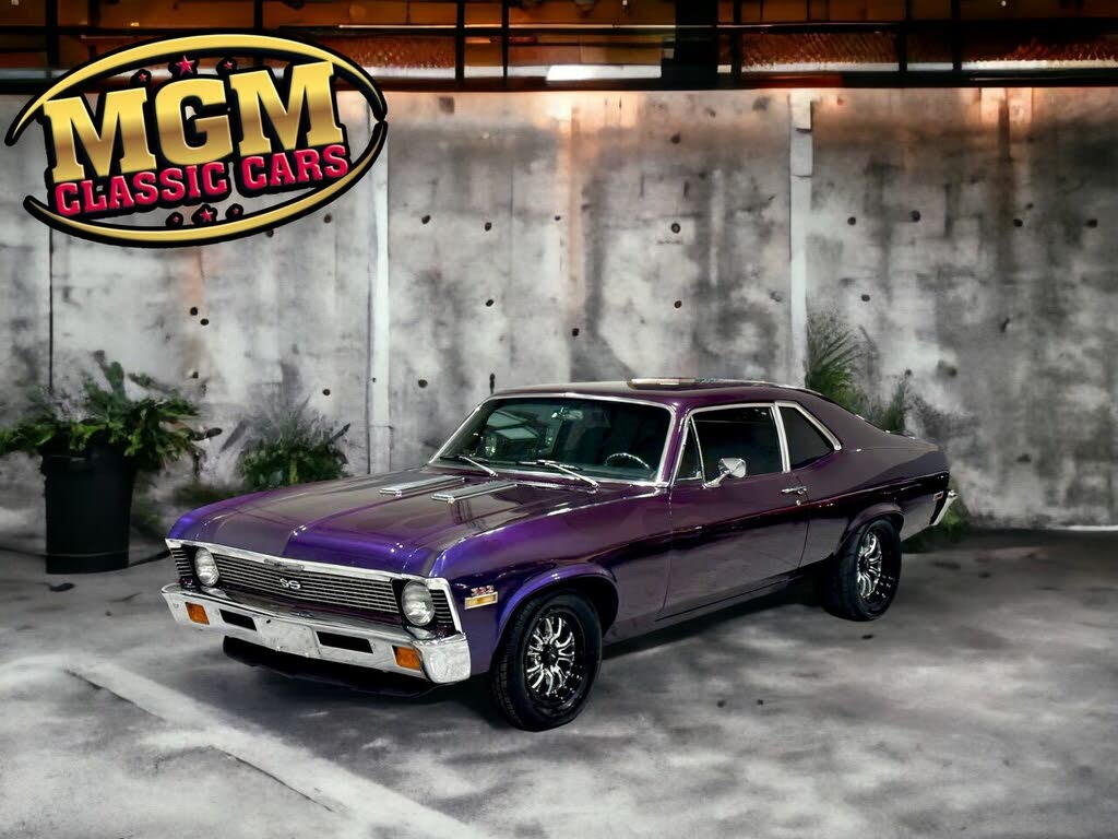 Purple 1972 Chevrolet Nova, Image 0