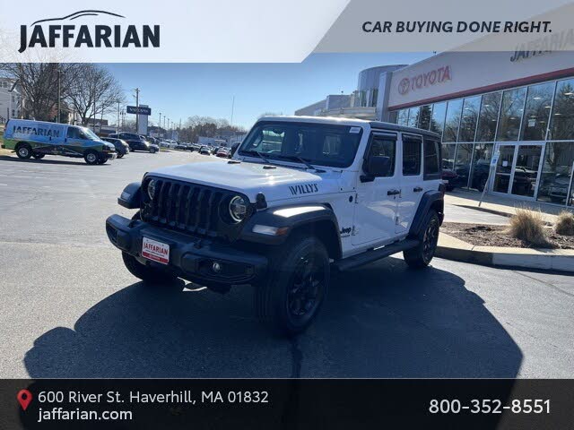 Used Jeep Wrangler for Sale in Massachusetts - CarGurus