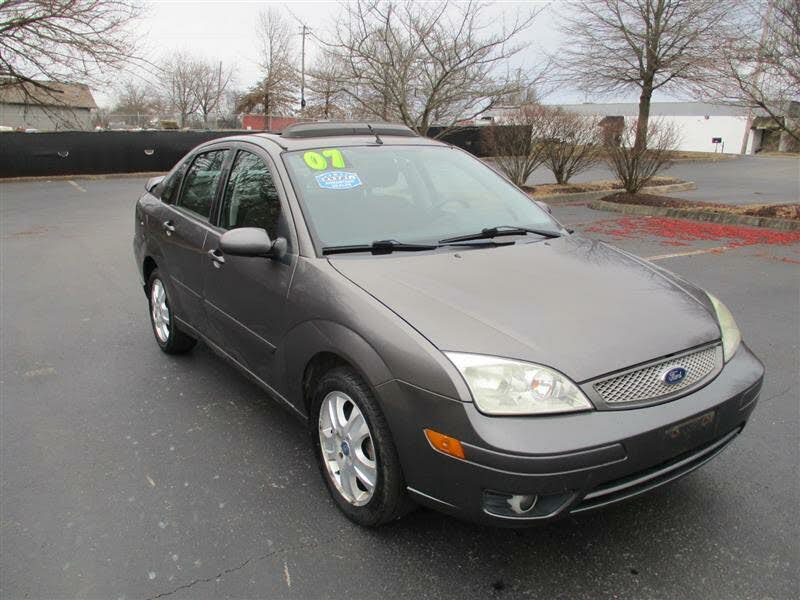 Black 2007 Ford Focus ZX4 ST