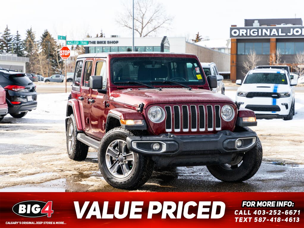 Used Jeep Wrangler for Sale in Calgary, AB 