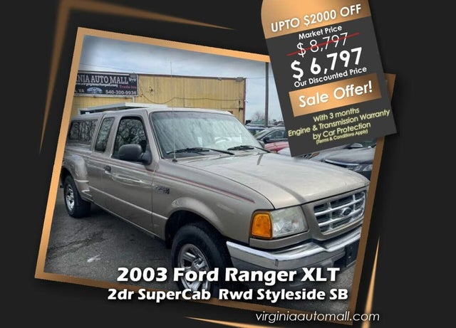 2003 Ford Ranger 2 Dr XLT Extended Cab SB