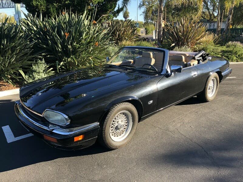 Black 1994 Jaguar  XJS Convertible RWD, Image 0