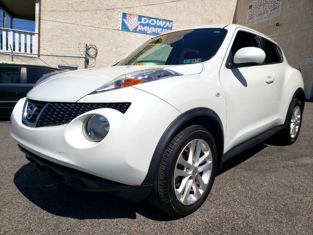 nissan juke white 2014