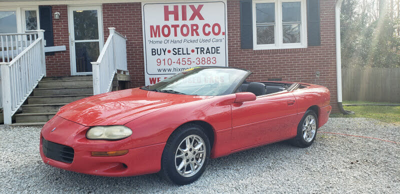 Los 50 mejores 2002 Chevrolet Camaro en venta, ahorros desde $3,189