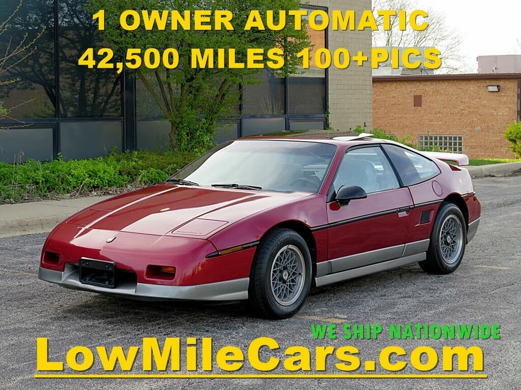 Used Pontiac Fiero GT for Sale (with Photos) - CarGurus