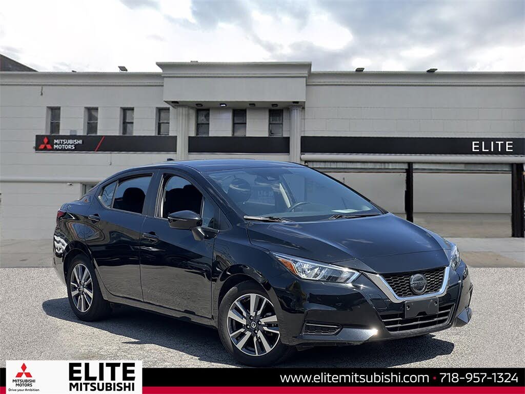 black 2019 nissan versa