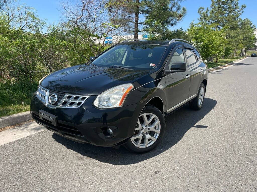 nissan rogue 2011 black