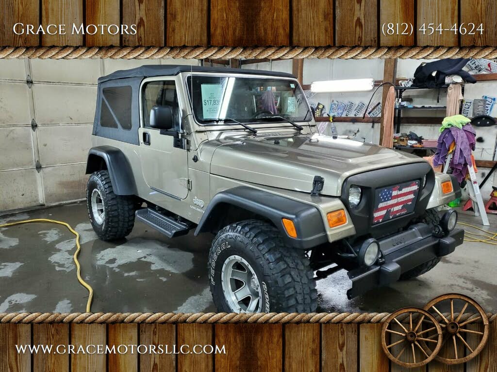 Brown 2004 Jeep Wrangler Unlimited, Image 0