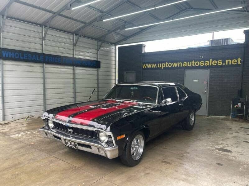 Black 1970 Chevrolet Nova