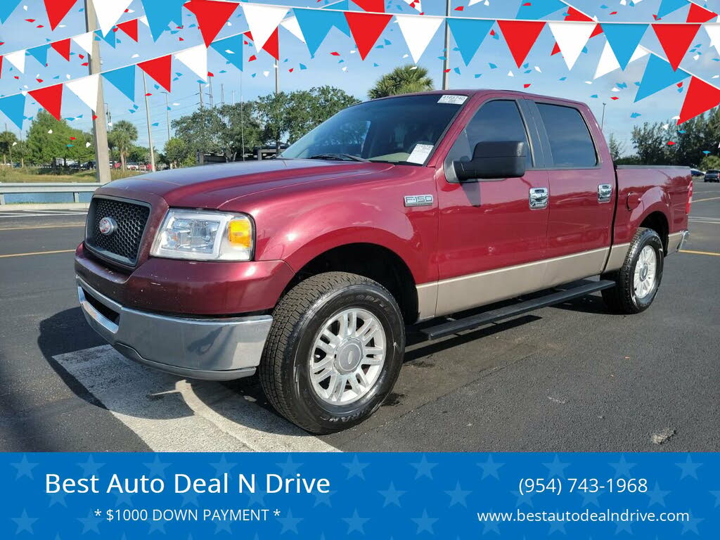 Red 2006 Ford F-150