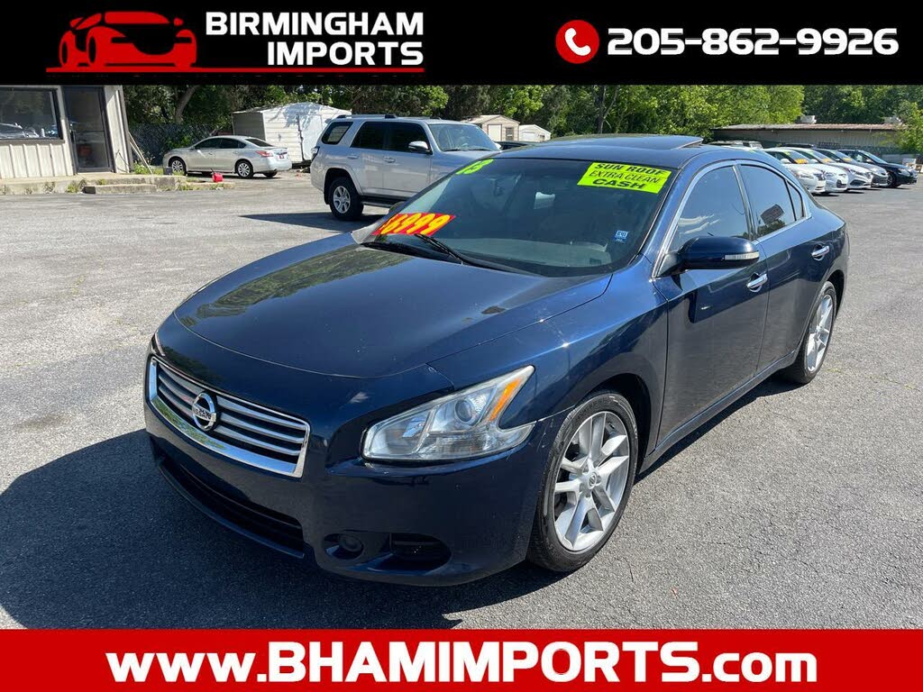 Blue 2013 Nissan Maxima S, Image 0