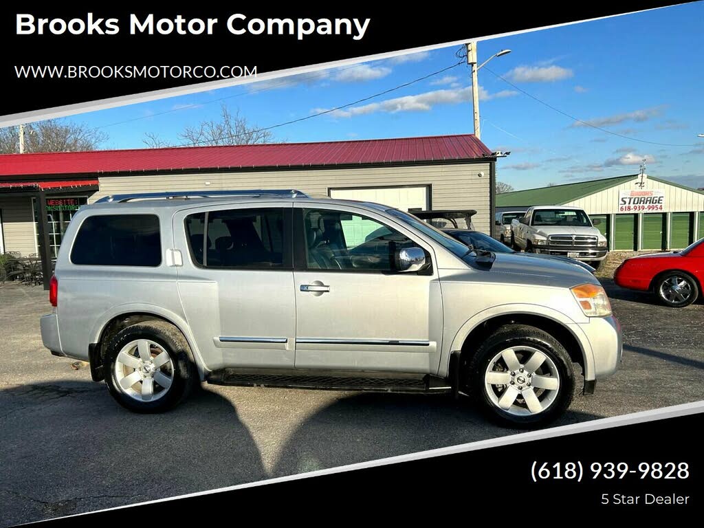 used nissan armada titanium