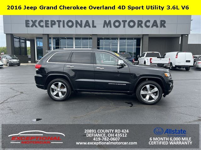 2016 Jeep Grand Cherokee Overland 4WD