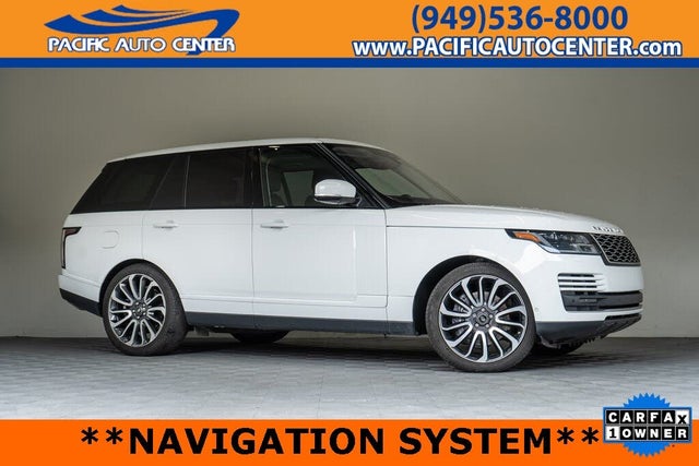 2019 Land Rover Range Rover V8 Supercharged 4WD