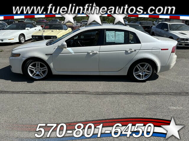 White 2008 Acura TL FWD with Navigation