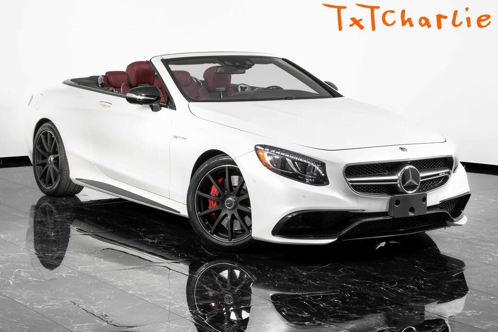 Used 2017 Mercedes-Benz S63 AMG 4Matic Hot Satin White on White