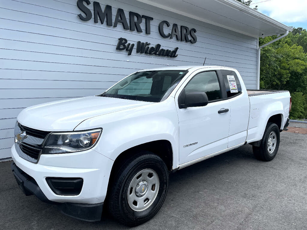 White 2016 Chevrolet Colorado Work Truck Extended Cab LB RWD
