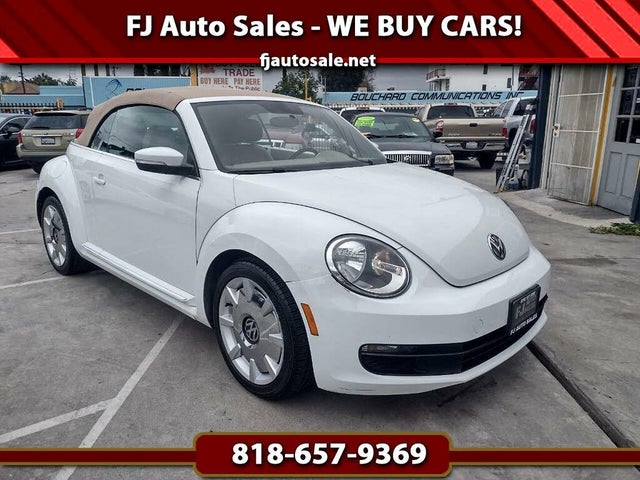 2014 Volkswagen Beetle 1.8T Convertible with Sound and Navigation