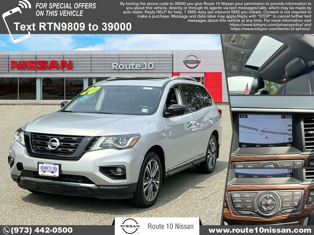 2020 nissan pathfinder platinum for sale near me