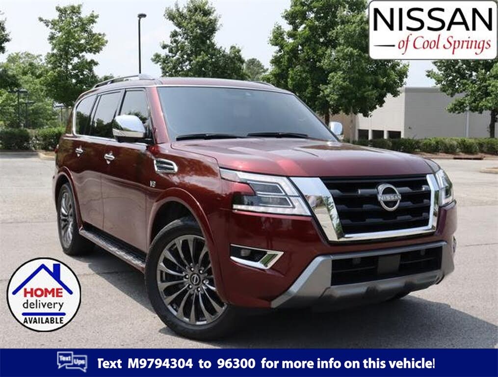 2021 nissan armada platinum for sale near me