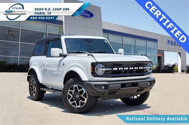 Pre-Owned 2021 Ford Bronco Outer Banks 2D Sport Utility in Flemingsburg  #95226