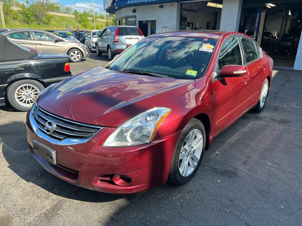 red 2012 nissan altima