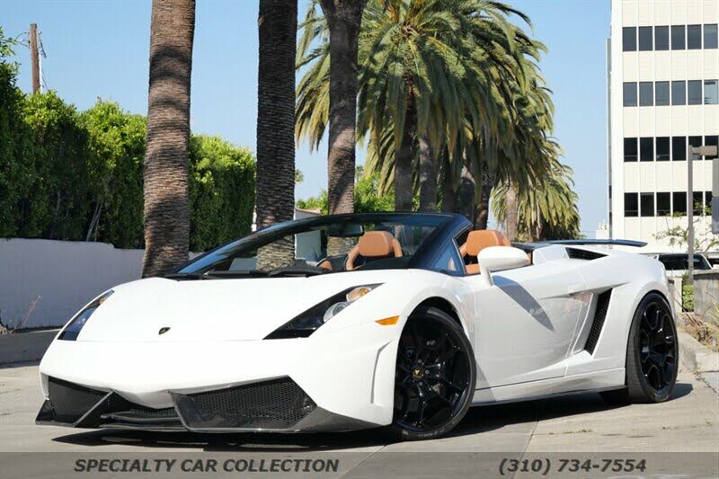 Lamborghini Gallardo Black Convertible San Francisco