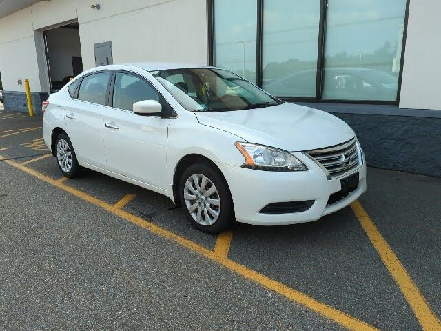 nissan sentra white 2015