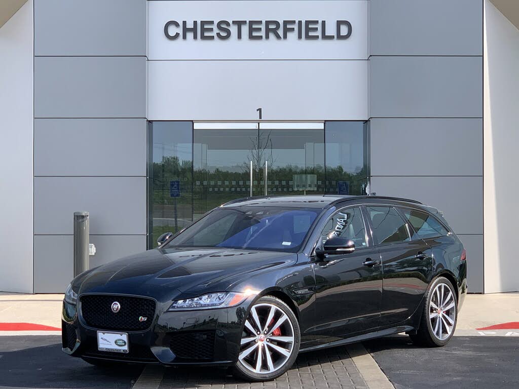 File:2018 Jaguar XF Sportbrake S, rear left (ISWC meet, July 15