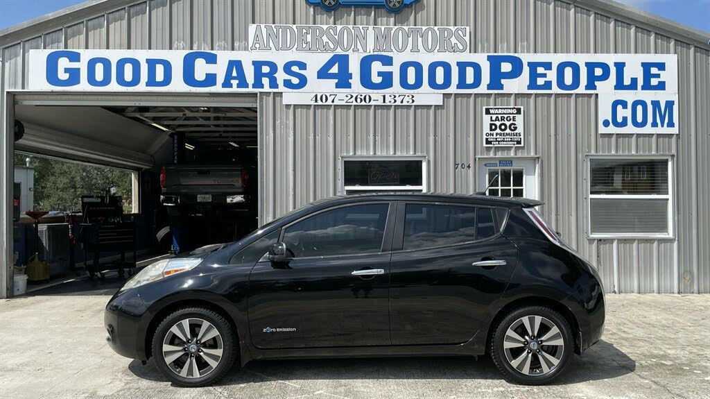 nissan leaf used car prices