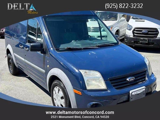 2012 Ford Transit Connect Cargo XLT FWD with Rear Glass