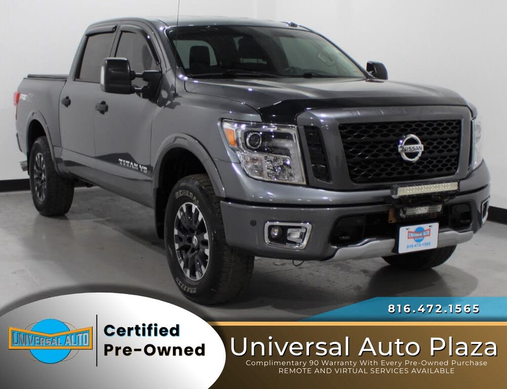 2019 nissan titan 4x4 crew cab pro 4x