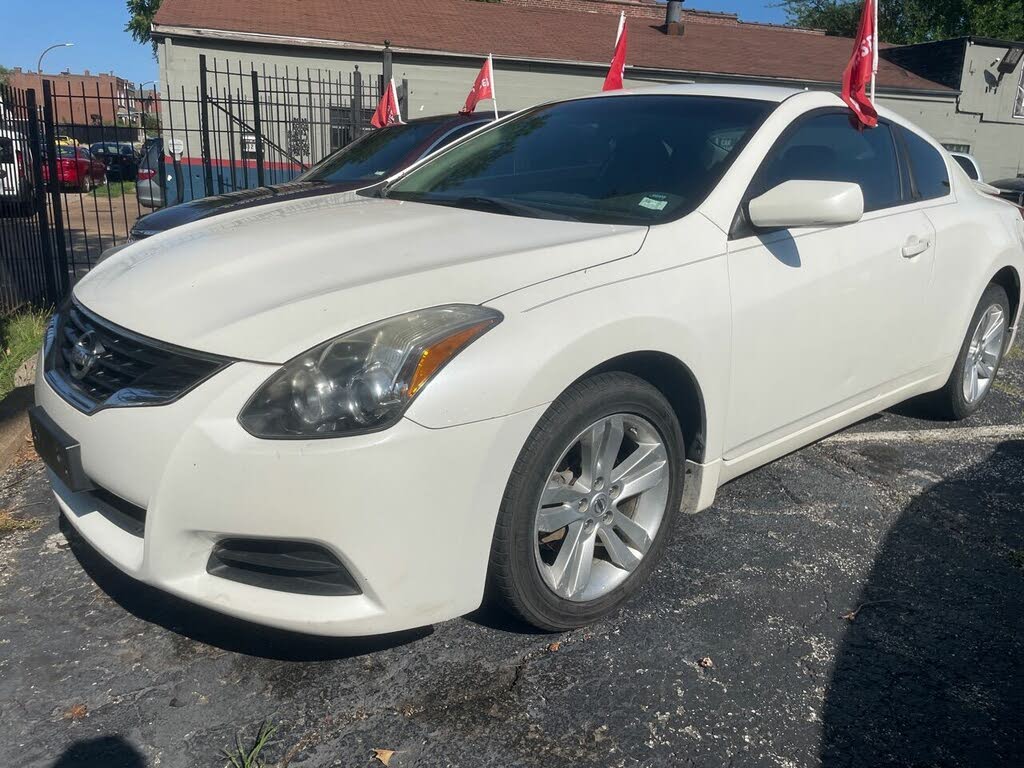 white nissan altima coupe for sale