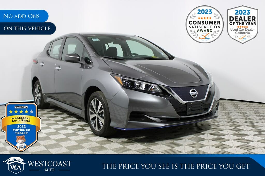 used nissan leaf 2021