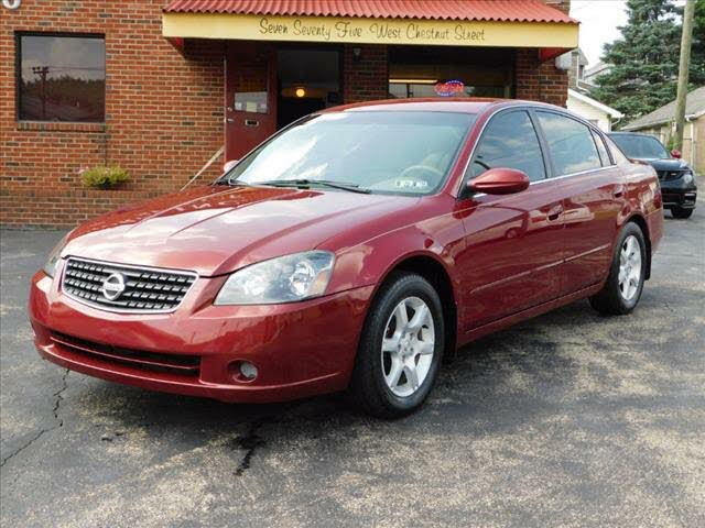 nissan altima 2006 red