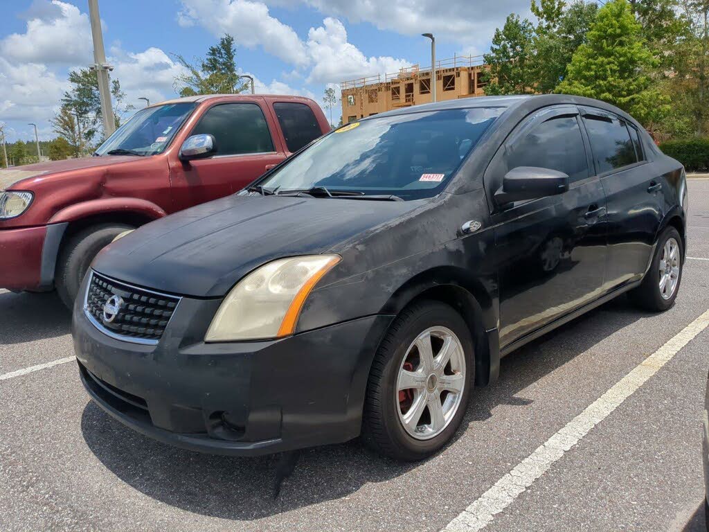 black 2007 nissan sentra