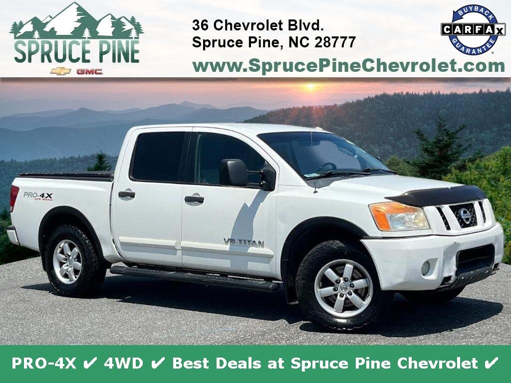 2011 nissan titan pro 4x crew cab 4wd