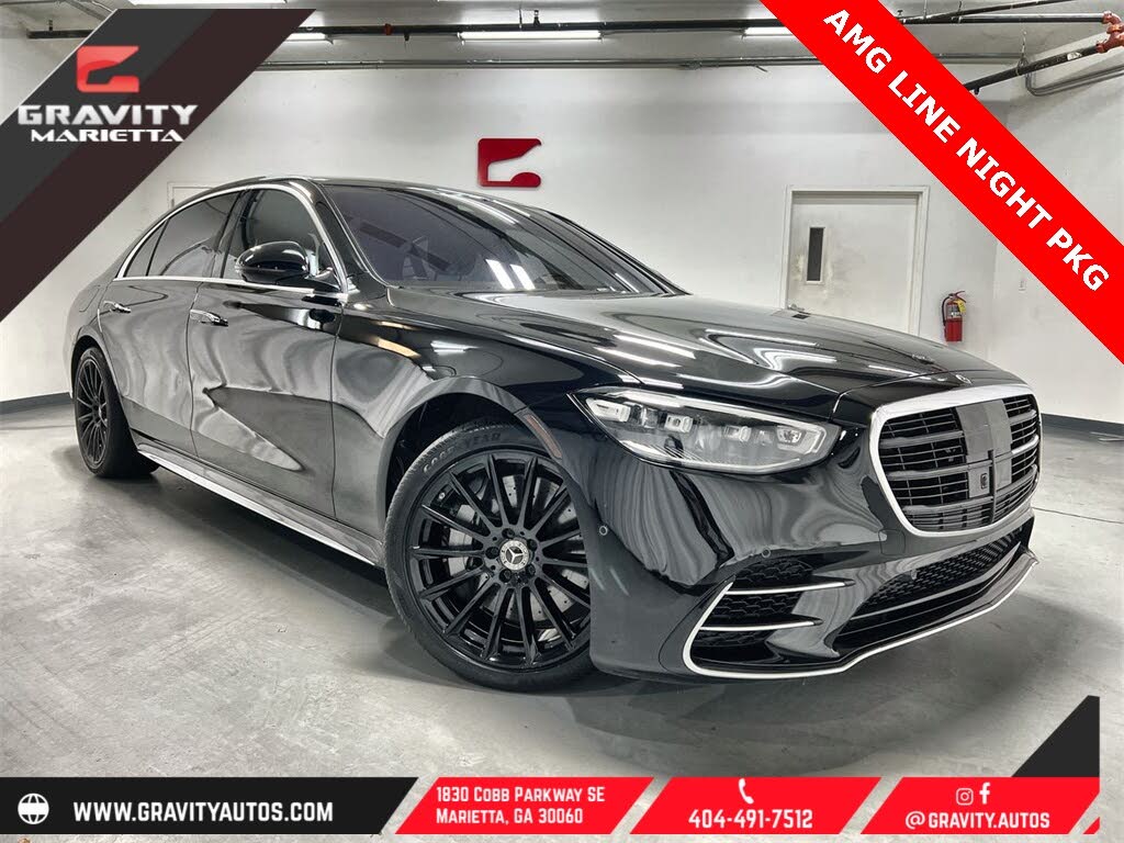 Used 2021 Mercedes-Benz S-Class S 580 AMG Line For Sale (Sold