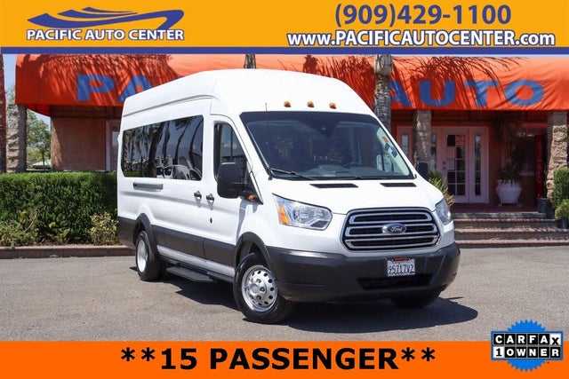2019 Ford Transit Passenger 350 HD XLT Extended High Roof LWB DRW RWD with Sliding Passenger-Side Door