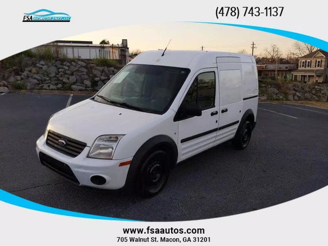 2010 Ford Transit Connect Cargo XLT FWD with Side and Rear Glass