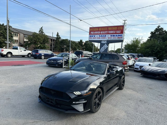 Ford Mustang EcoBoost Premium Convertible RWD 2018