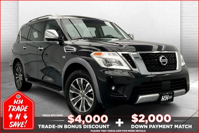 black nissan armada for sale